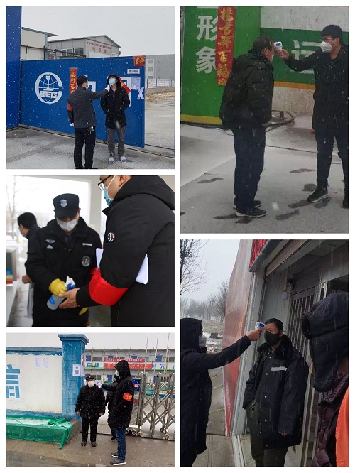 Salute to Development Area People who Stick to the Front Line of Epidemic in Snow and Wind!(图4)