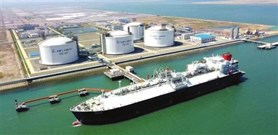 中国石化天津LNG春节期间接卸LNG19.5万吨(图1)