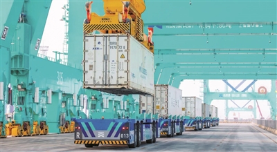 天津港：加速建设陆海双向绿色港口(图1)