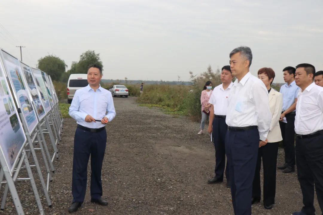 武清区领导深入大黄堡镇开展生态文明专题调研(图1)