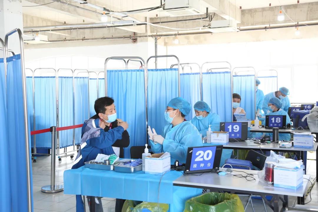 疫苗接种进行时 | 武清开发区有序推进新冠病毒疫苗接种工作(图5)