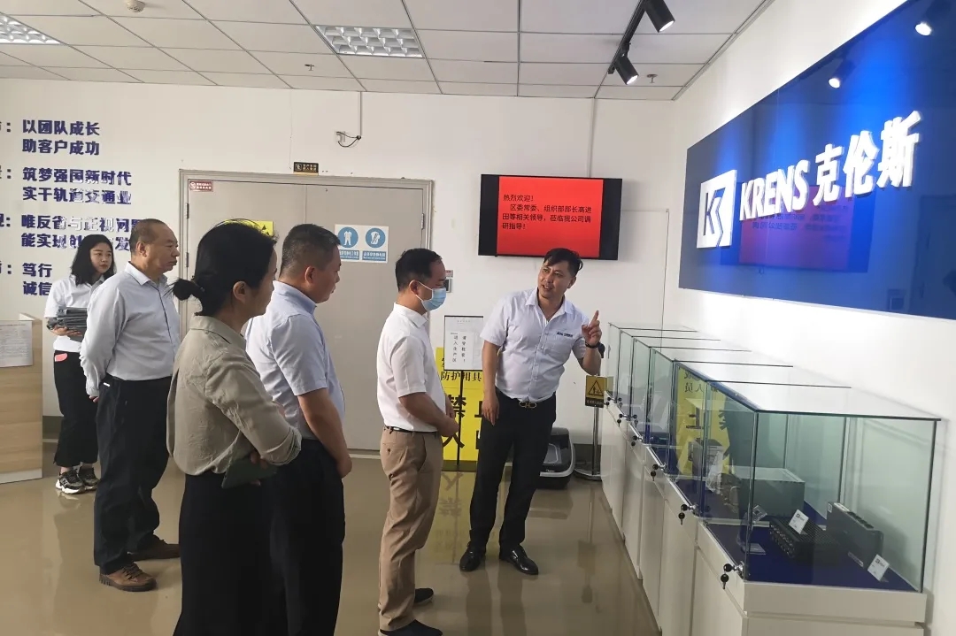 区委常委、组织部部长高进田一行深入武清开发区企业调研(图5)