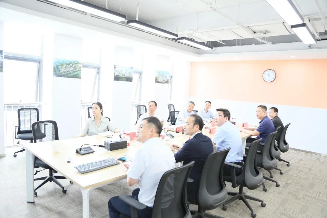 区委常委、组织部部长高进田一行深入武清开发区企业调研(图2)