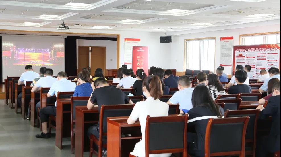 永远跟党走 启航新征程 | 武清开发区组织观看武清区这场活动直播(图3)