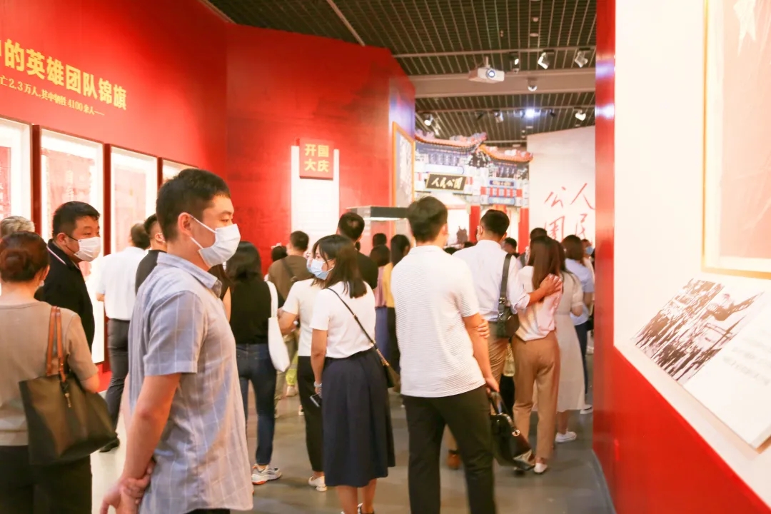 武清开发区组织参观“红色记忆——天津革命文物展”(图6)