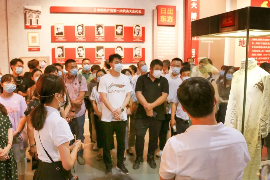 武清开发区组织参观“红色记忆——天津革命文物展”(图4)