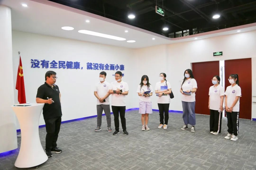 校企交流 | 天津商业大学暑期社会实践团走进武清开发区(图3)