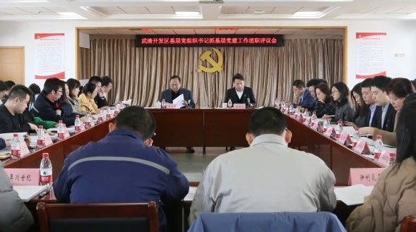 武清开发区党委召开深入学习贯彻习近平总书记视察天津重要讲话精神专题会议暨2023年度基层党组织书记抓基层党建工作述职评议会议(图2)