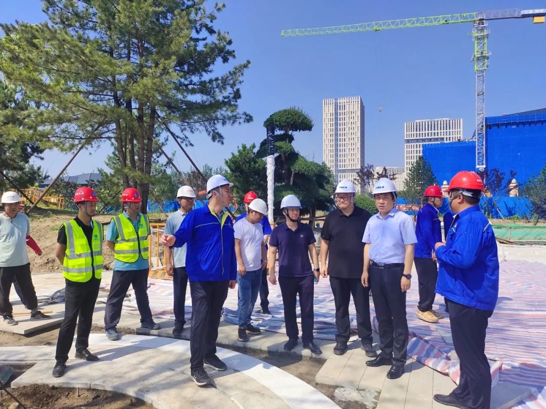 现场服务 | 武清开发区推动重点项目建设提质增速(图1)