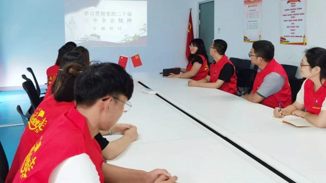 深学细悟 实干笃行 | 武清开发区认真学习贯彻党的二十届三中全会精神(图7) 深学细悟 实干笃行 | 武清开发区认真学习贯彻党的二十届三中全会精神(图7)