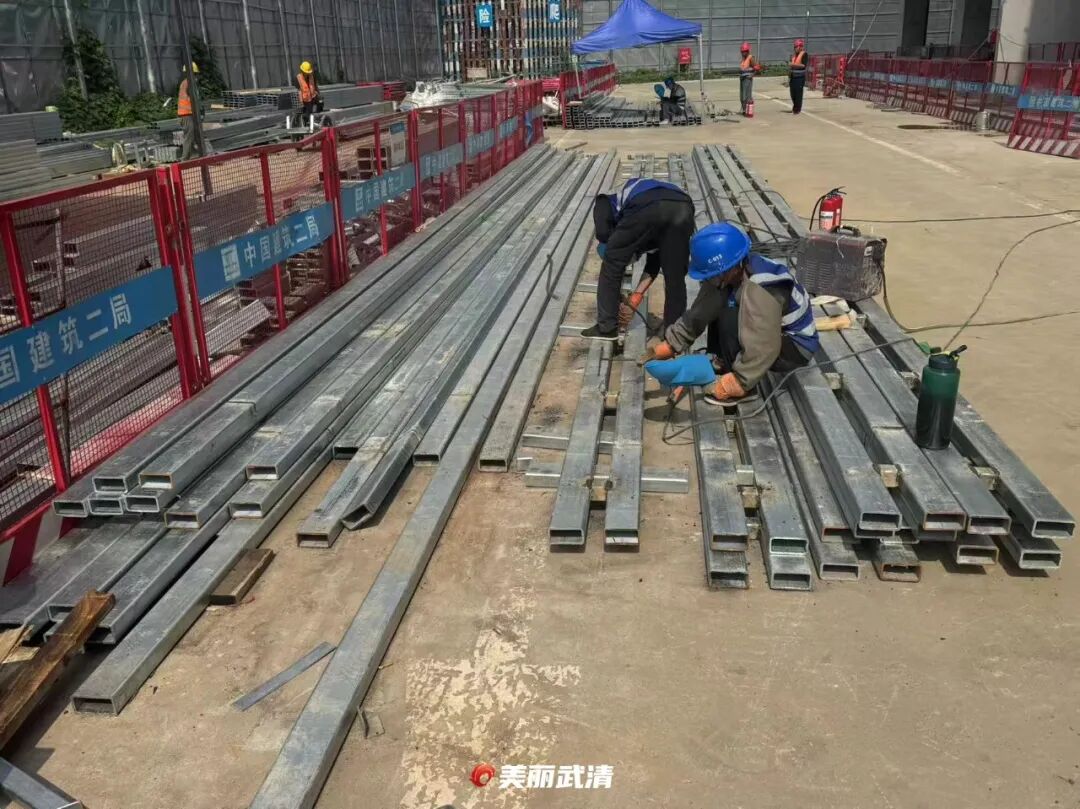 战高温、抢工期、保进度!武清重点项目建设“火热”推进(图2)